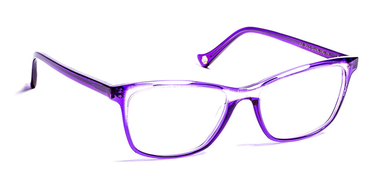 J.F. Rey® Joe JR Joe 7013 51 - 7013 Purple/White Spangles Eyeglasses