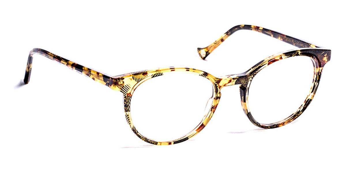 J.F. Rey® Judith JR Judith 9099 50 - 9099 Spotlight Yellow Demi Brown Eyeglasses