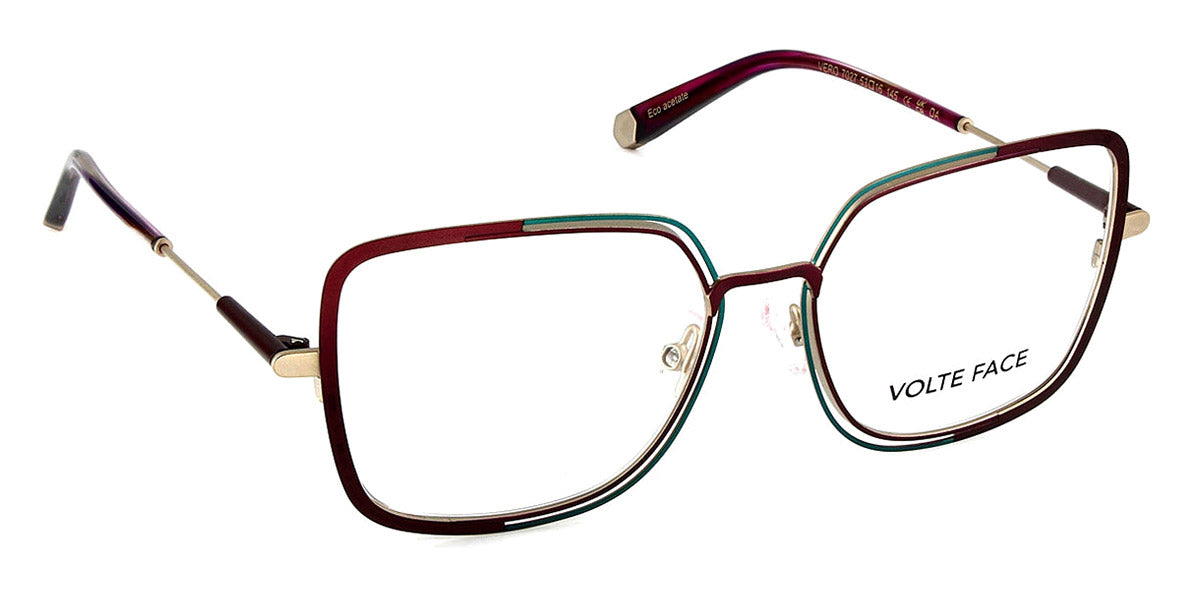 J.F. Rey® Vero JR Vero 7027 53 - 7027 Purple/Green/Gold Eyeglasses