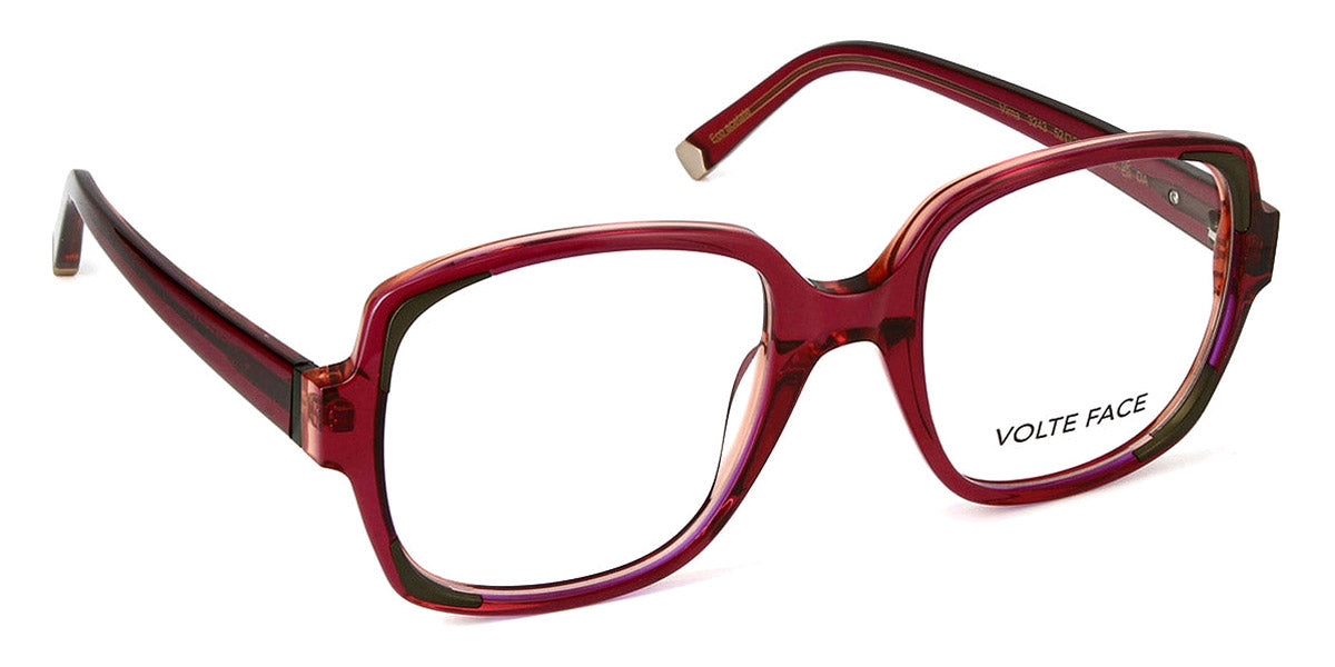 J.F. Rey® Virna JR Virna 3243 52 - 3243 Red/Khaki Eyeglasses