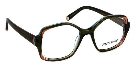 J.F. Rey® Vivienne JR Vivienne 4083 50 - 4083 Green/Coral Eyeglasses