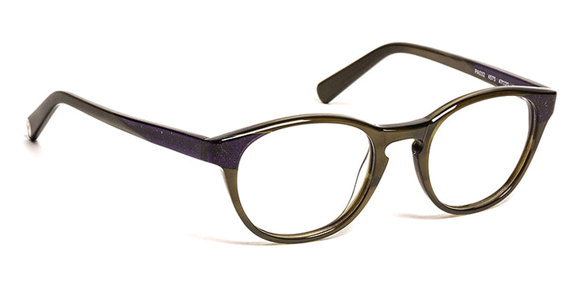 J.F. Rey® PA032 JR PA032 4575 47.5 - 4575 Khaki/Plum Eyeglasses