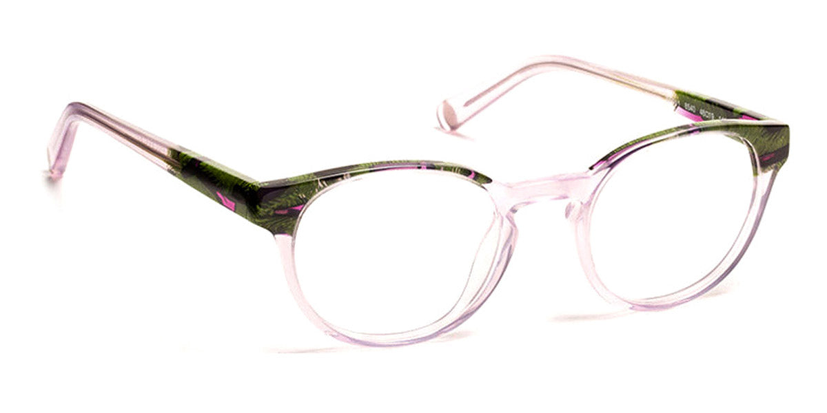 J.F. Rey® PA041 JR PA041 8540 46 - 8540 Pink/Green Purple Lace Eyeglasses