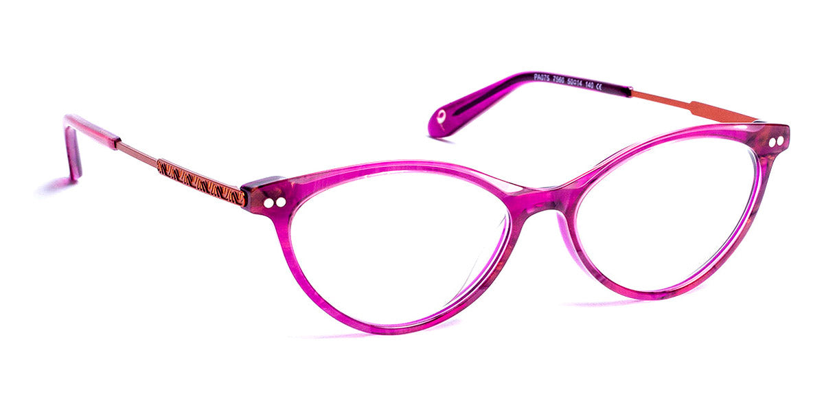 J.F. Rey® PA075 JR PA075 7560 50 - 7560 Demi Purple/Copper Eyeglasses