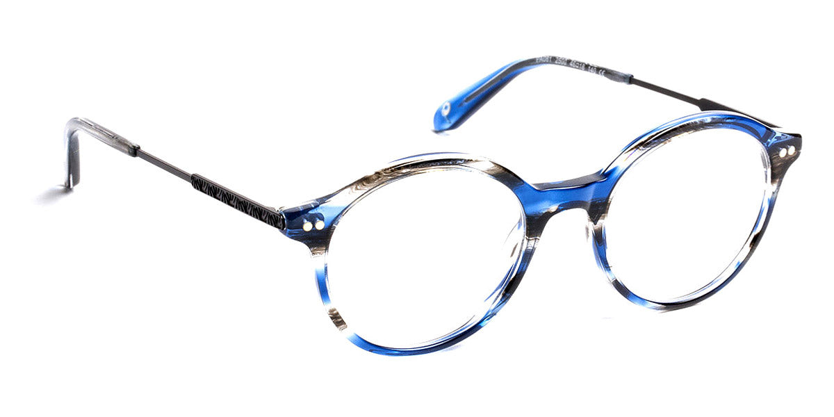 J.F. Rey® PA081 JR PA081 2500 46 - 2500 Blue/Black Eyeglasses