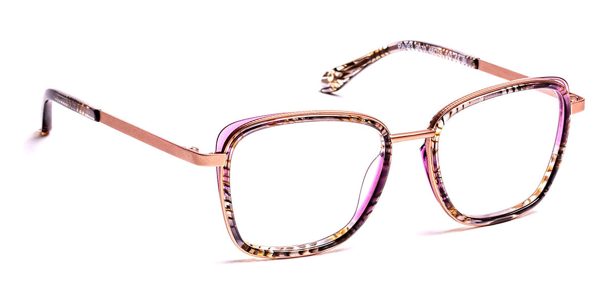 J.F. Rey® PA083 JR PA083 9070 48 - 9070 Demi Pink/Purple Eyeglasses