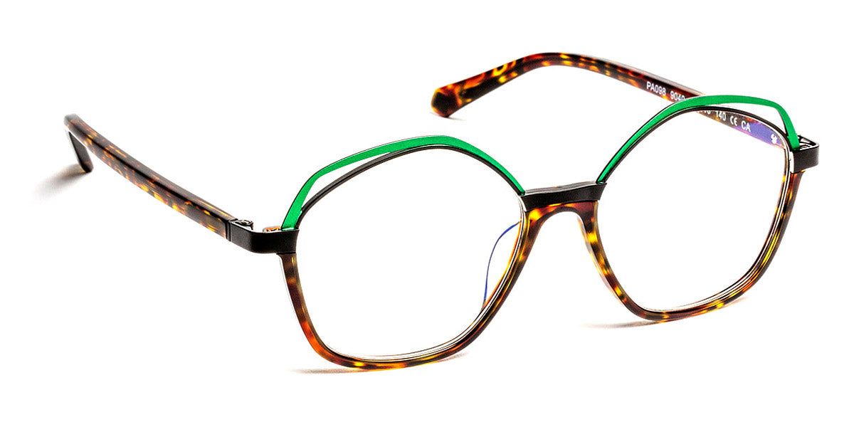 J.F. Rey® PA098 JR PA098 9040 50 - 9040 Panther/Black/Green Eyeglasses