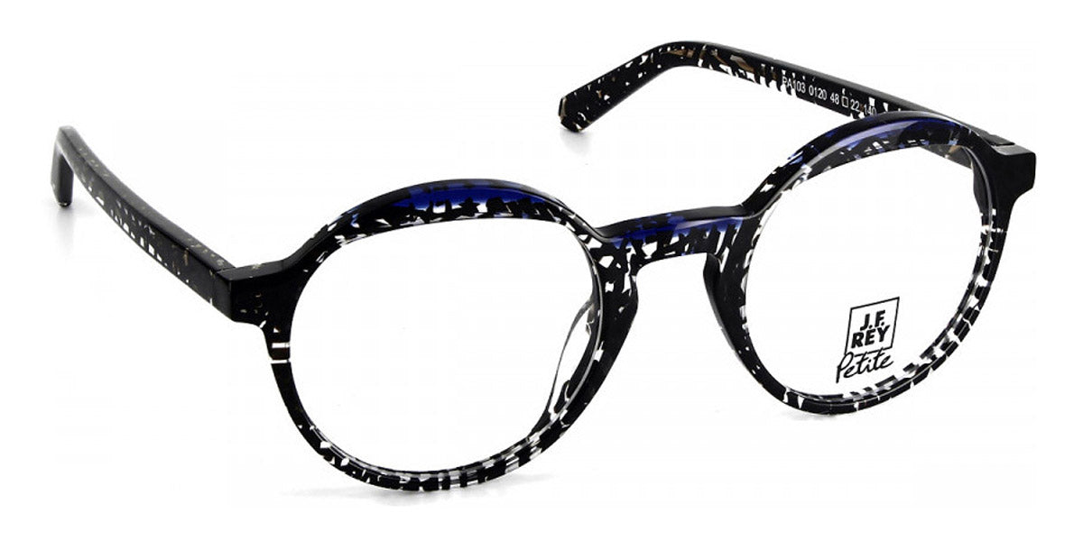 J.F. Rey® Pa103 JR PA103 0120 48 - 0120 Nice Black/Blue Eyeglasses