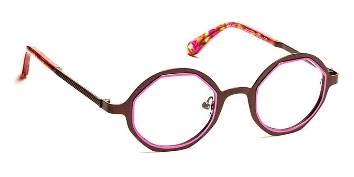 J.F. Rey® PM040 JR PM040 9080 41 - 9080 Brown/Pink Eyeglasses