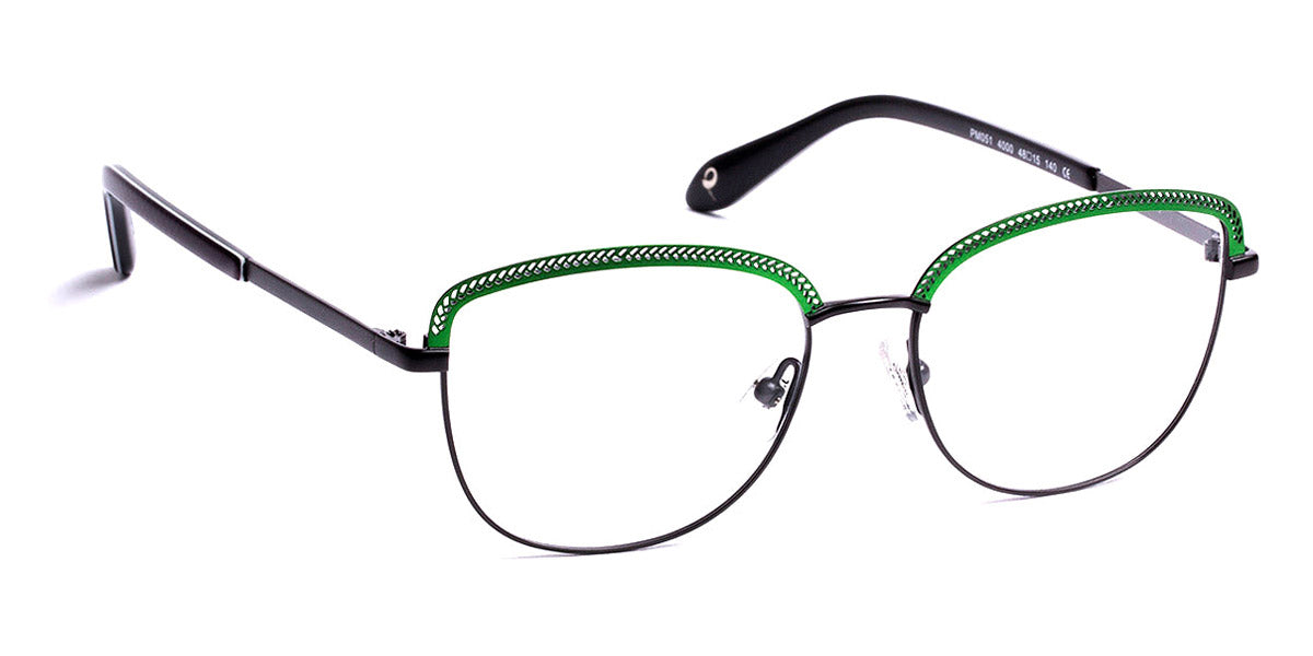 J.F. Rey® PM051 JR PM051 4000 48 - 4000 Green/Black Eyeglasses