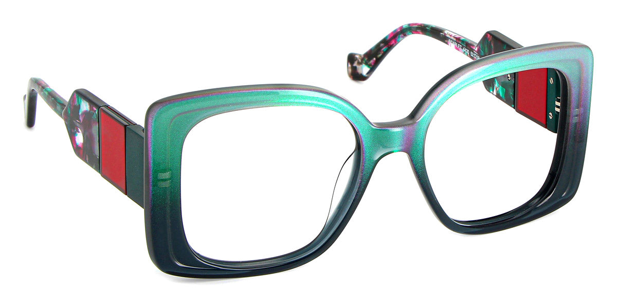 J.F. Rey® Scarlet 2 JR Scarlet 2 4430 52 - 4430 Green Gradient / Red Dark Eyeglasses