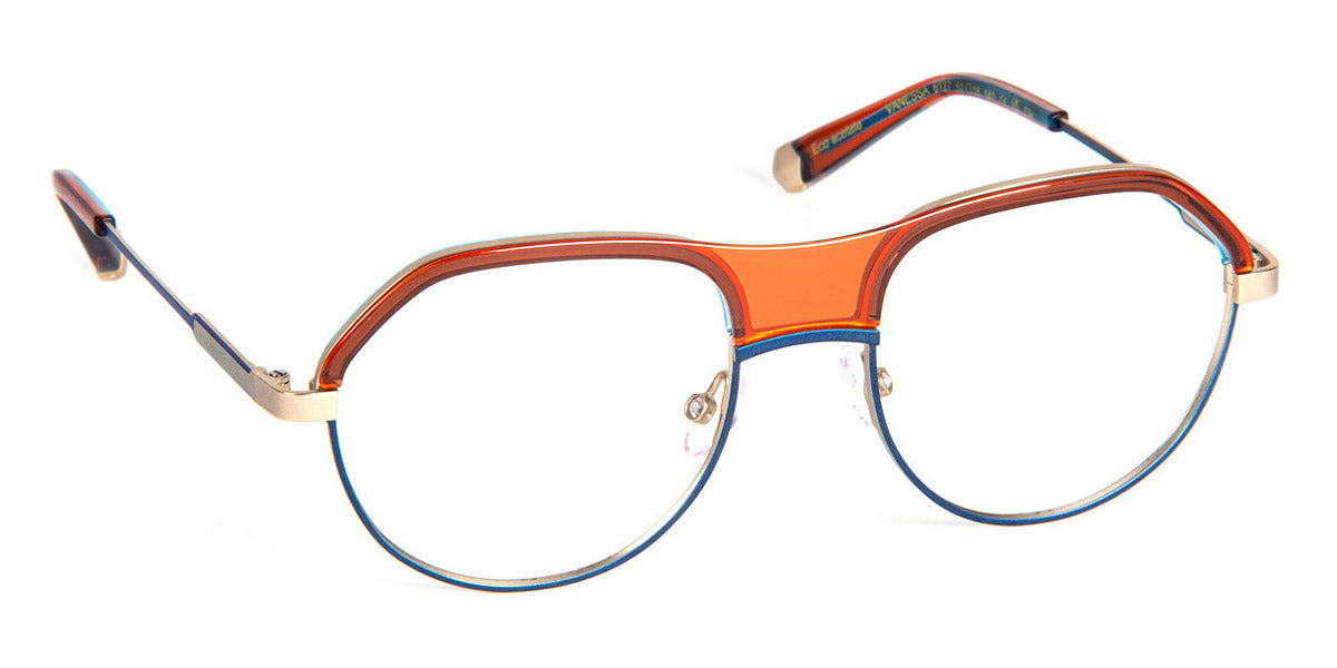 J.F. Rey® Vanessa JR Vanessa 6127 51 - 6127 Amber/Blue/Gold Eyeglasses