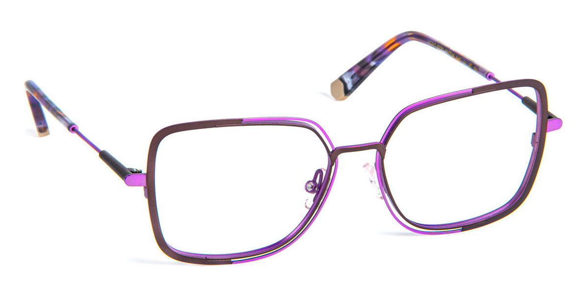 J.F. Rey® Vero JR Vero 9770 53 - 9770 Brown/Purple Eyeglasses