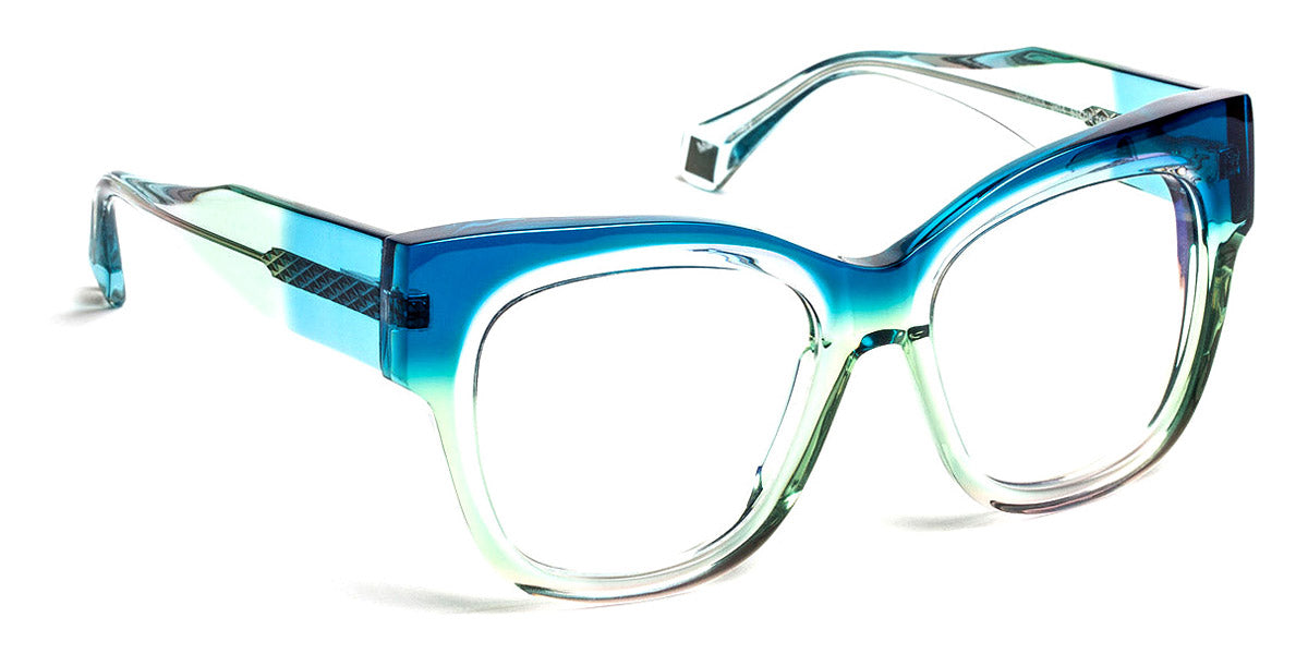 J.F. Rey® Virginia JR Virginia 2614 53 - 2614 Gradient Blue/Green/Crystal Eyeglasses