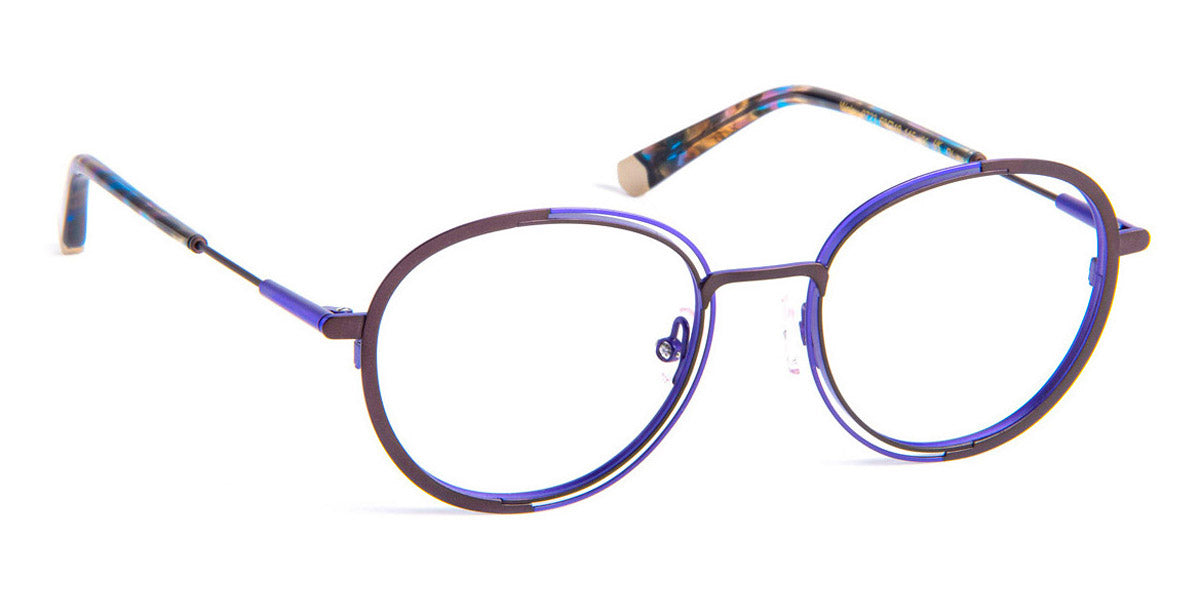 J.F. Rey® Walou JR Walou 9723 50 - 9723 Brown/Lavender Eyeglasses