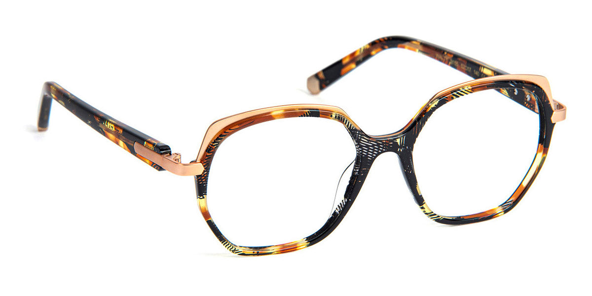 J.F. Rey® Walty JR Walty 9155 52 - 9155 Demi/Pink Gold Eyeglasses