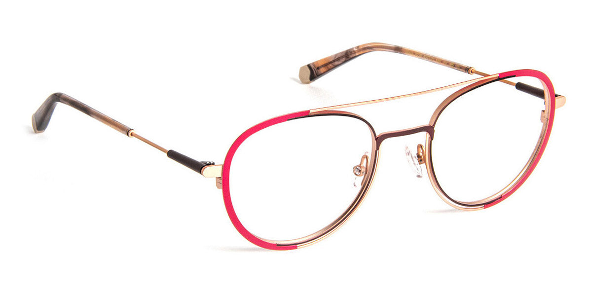 J.F. Rey® Wella JR Wella 3236 52 - 3236 Burgundy/Pink/Gold Eyeglasses