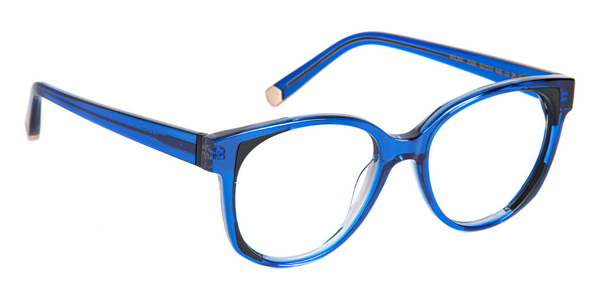 J.F. Rey® Wilma JR Wilma 2550 52 - 2550 Blue/Satin Black Eyeglasses