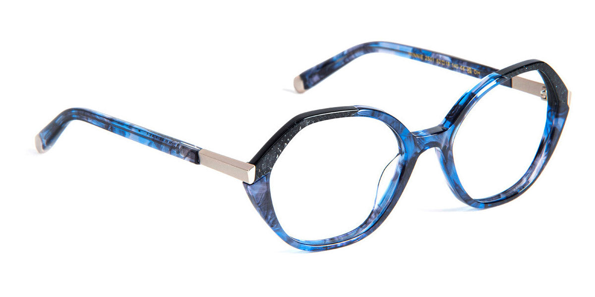 J.F. Rey® Winnie JR Winnie 2501 52 - 2501 Blue/Black/Gold Eyeglasses