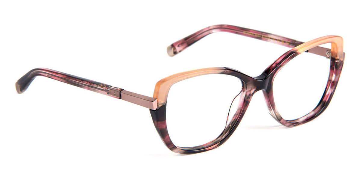 J.F. Rey® Woman JR Woman 8660 51 - 8660 Demi Pink/Orange/Pink Gold Eyeglasses