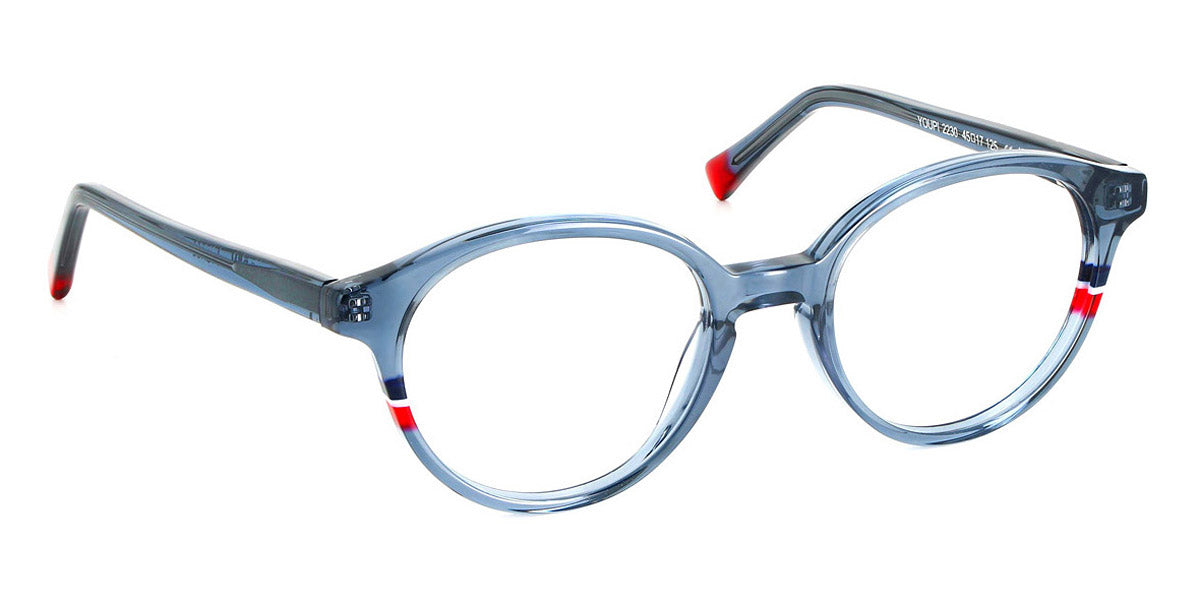 J.F. Rey® Youpi JR Youpi 2230 45 - 2230 Grey Blue/Red 6/8 Boy Eyeglasses