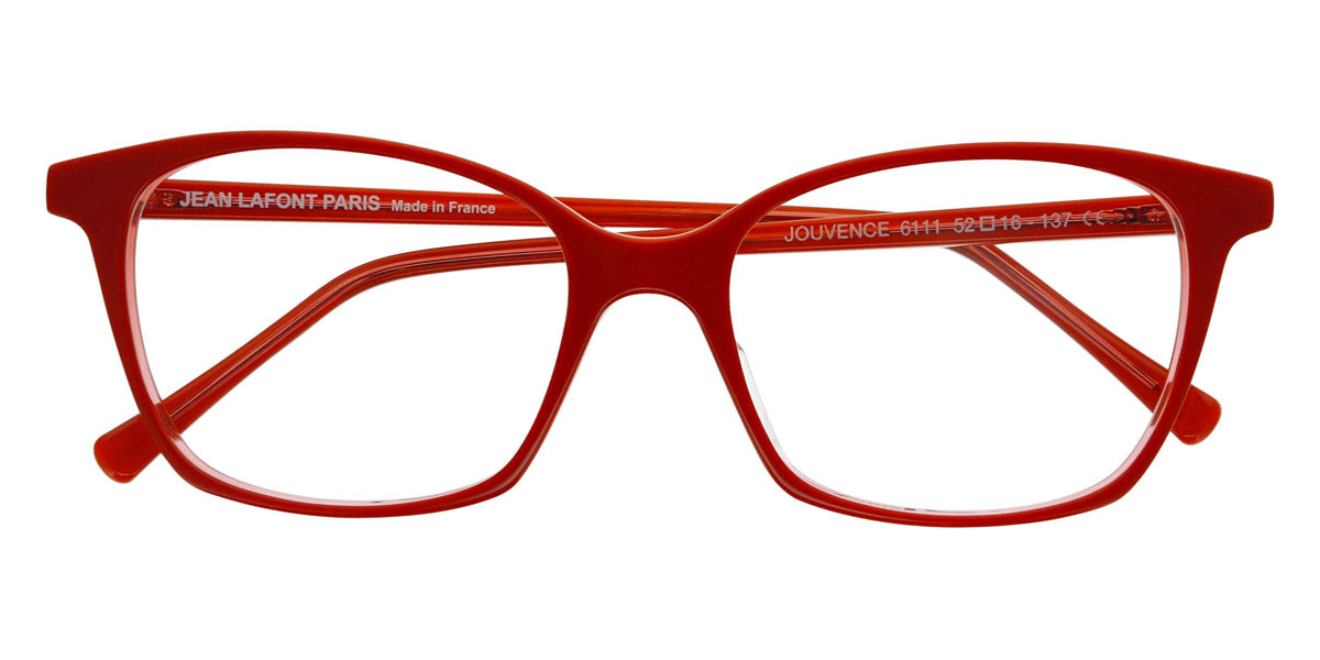 Lafont® Jouvence LAF JOUVENCE 6111 52 - Red 6111 Eyeglasses