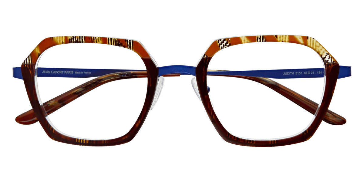 Lafont® Judith LAF JUDITH 5157 48 - Brown 5157 Eyeglasses