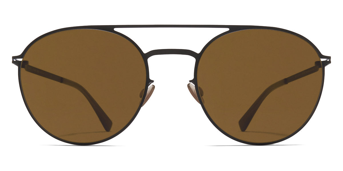 Mykita® JULIAN MYK JULIAN Black / Raw Brown Solid 52 - Black / Raw Brown Solid Sunglasses