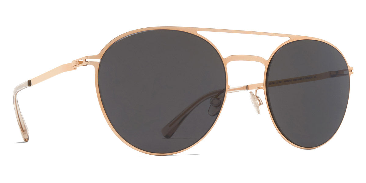 Mykita® JULIAN MYK JULIAN Champagne Gold / Dark Grey Solid 52 - Champagne Gold / Dark Grey Solid Sunglasses