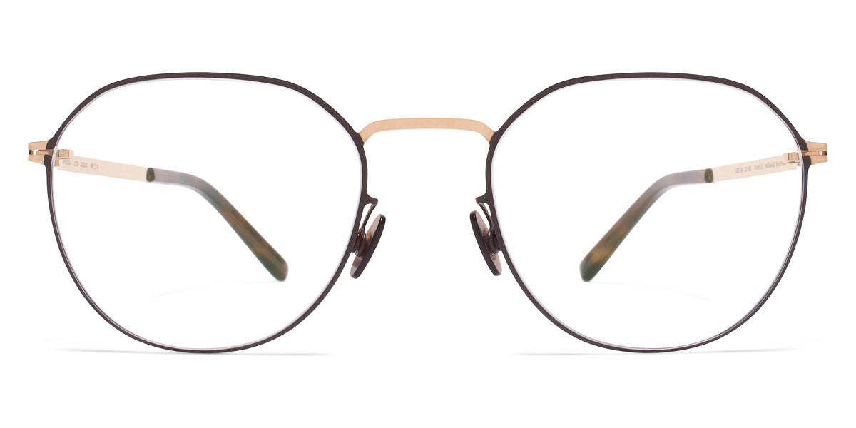 Mykita® JULIUS MYK JULIUS Champagne Gold/Dark Brown 48 - Champagne Gold/Dark Brown Eyeglasses