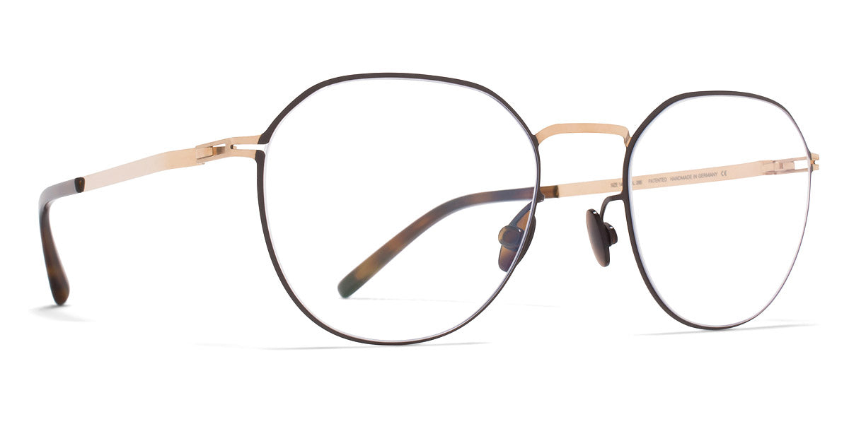 Mykita® JULIUS MYK JULIUS Champagne Gold/Dark Brown 48 - Champagne Gold/Dark Brown Eyeglasses