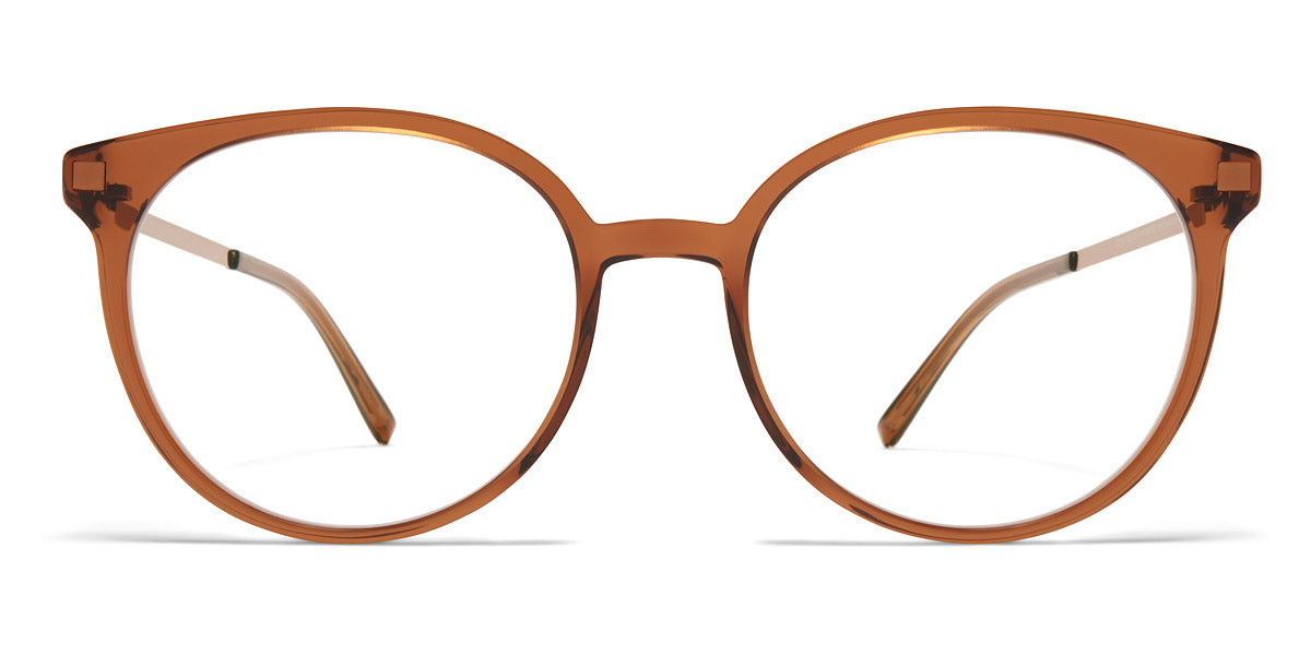 Mykita® JULLA MYK JULLA C73 Topaz/Shiny Copper 51 - C73 Topaz/Shiny Copper Eyeglasses