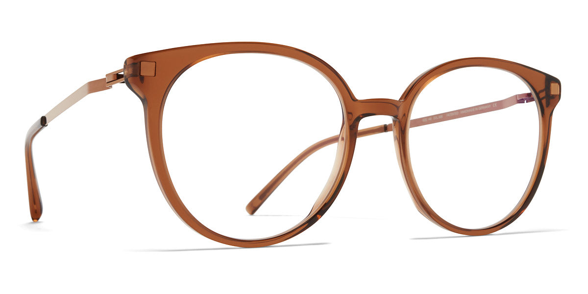 Mykita® JULLA MYK JULLA C73 Topaz/Shiny Copper 51 - C73 Topaz/Shiny Copper Eyeglasses