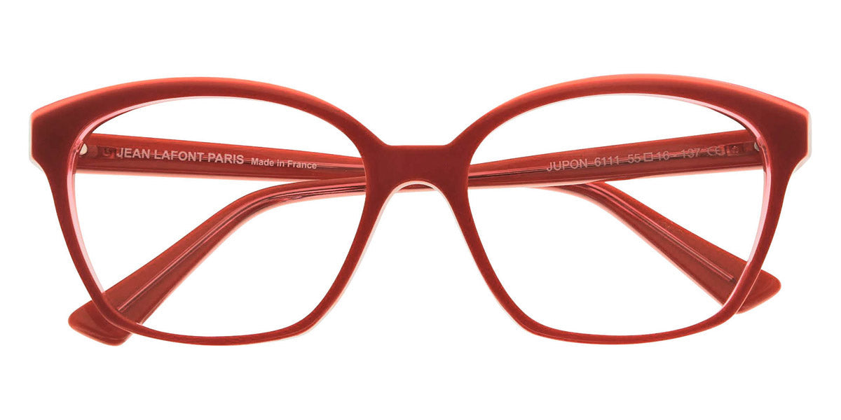 Lafont® Jupon LAF JUPON 6111 55 - Red 6111 Eyeglasses