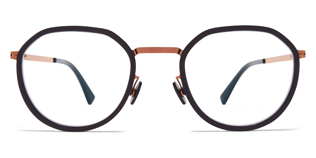 Mykita® JUSTUS MYK JUSTUS A37 Shiny Copper/Black 48 - A37 Shiny Copper/Black Eyeglasses