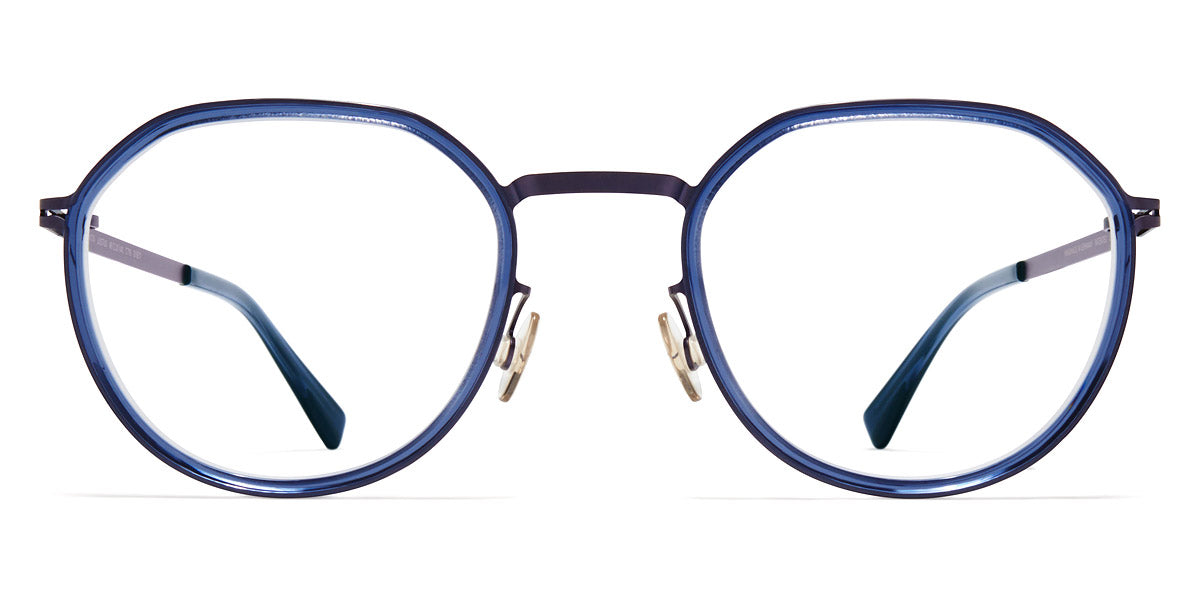 Mykita® JUSTUS MYK JUSTUS A66 Blackberry/Deep Ocean 48 - A66 Blackberry/Deep Ocean Eyeglasses