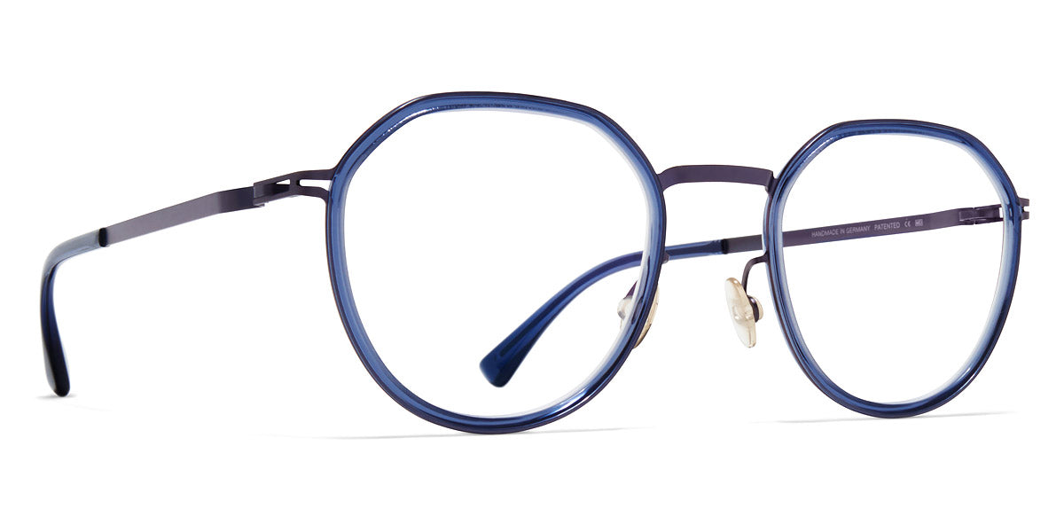 Mykita® JUSTUS MYK JUSTUS A66 Blackberry/Deep Ocean 48 - A66 Blackberry/Deep Ocean Eyeglasses