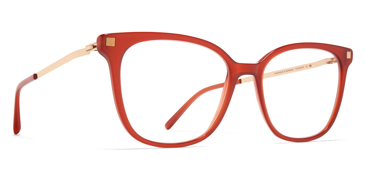 Mykita® KALLA MYK KALLA C152 Milky Peach/Champagne Gold 51 - C152 Milky Peach/Champagne Gold Eyeglasses