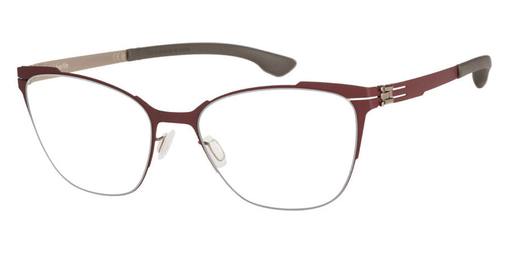 Ic! Berlin® Kara ICB Kara IC5137 05A 54 - Kidney Bean-Shiny Bronze Eyeglasses