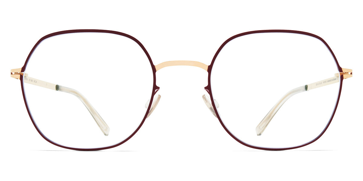 Mykita® KARI MYK KARI Champagne Gold/Cranberry 50 - Champagne Gold/Cranberry Eyeglasses