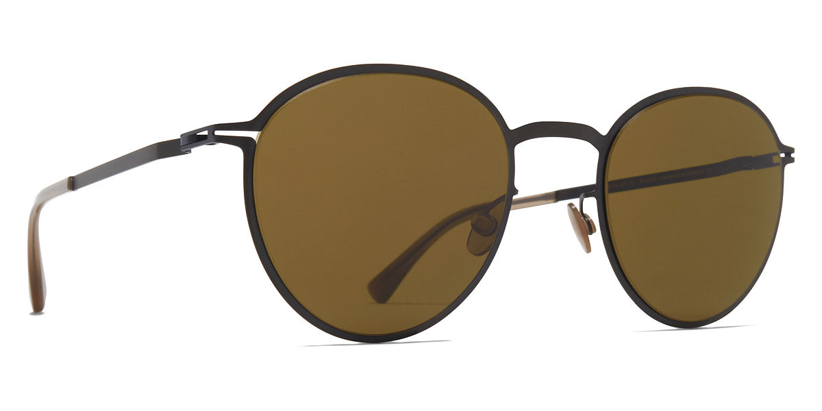 Mykita® KASIMIR MYK KASIMIR Black / Raw Brown Solid 50 - Black / Raw Brown Solid Sunglasses