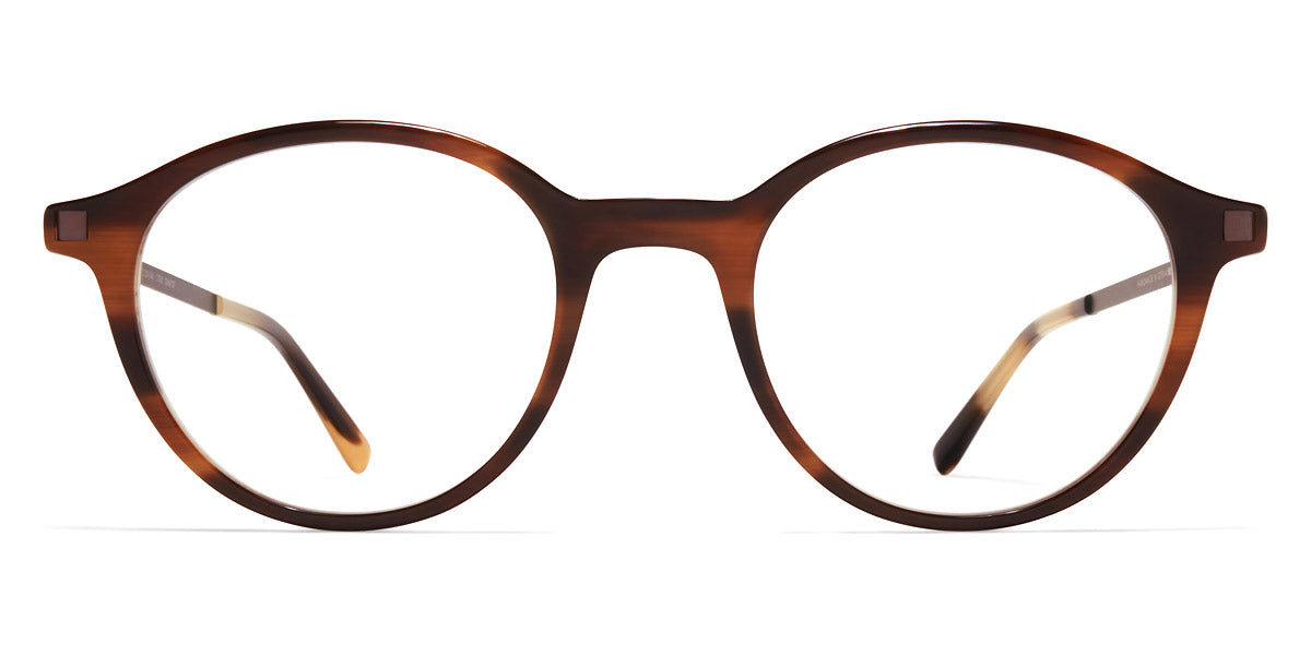 Mykita® KOLMAR MYK KOLMAR C175 Striped Brown/Mocca 47 - C175 Striped Brown/Mocca Eyeglasses