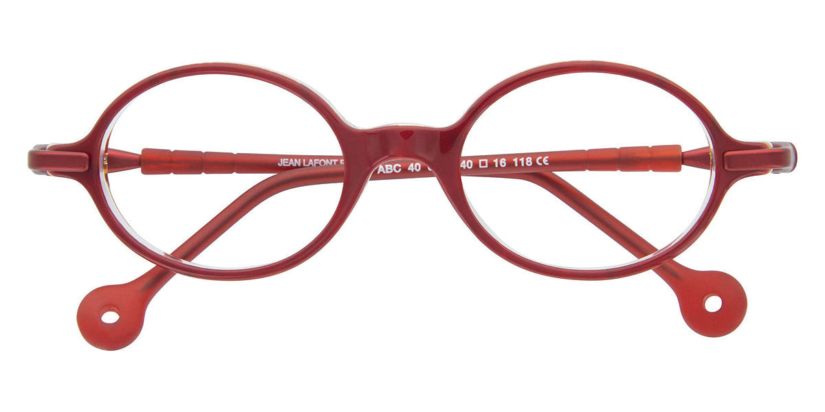 Lafont® ABC LAF ABC 6049 38 - Red 6049 Eyeglasses