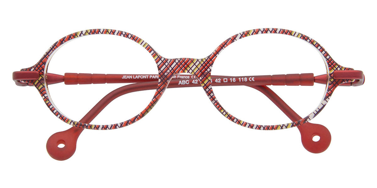 Lafont® Abc LAF ABC 6055  - Red 6055 Eyeglasses