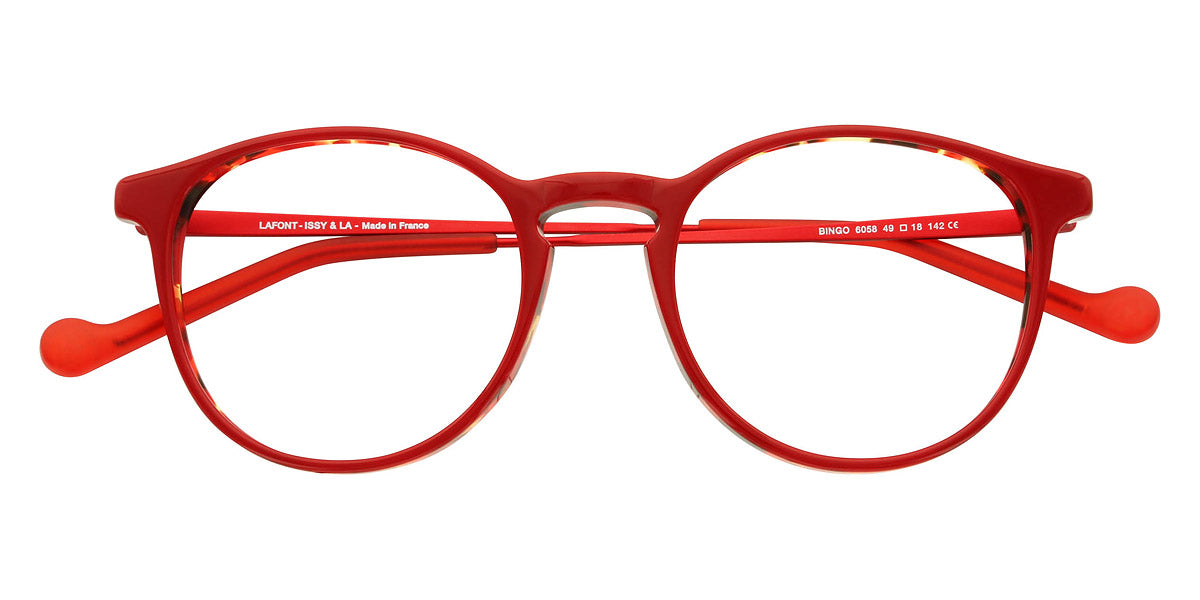 Lafont® Bingo LAF BINGO 6058 49 - Red 6058 Eyeglasses