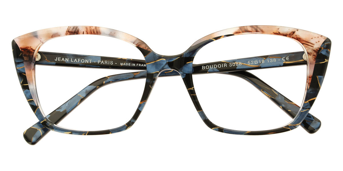 Lafont® Boudoir LAF BOUDOIR 3088 52 - Blue 3088 Eyeglasses