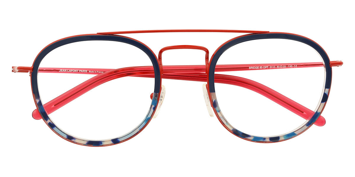 Lafont® Bridge Opt LAF BRIDGE OPT 3110OPT 50 - Red 3110OPT Eyeglasses