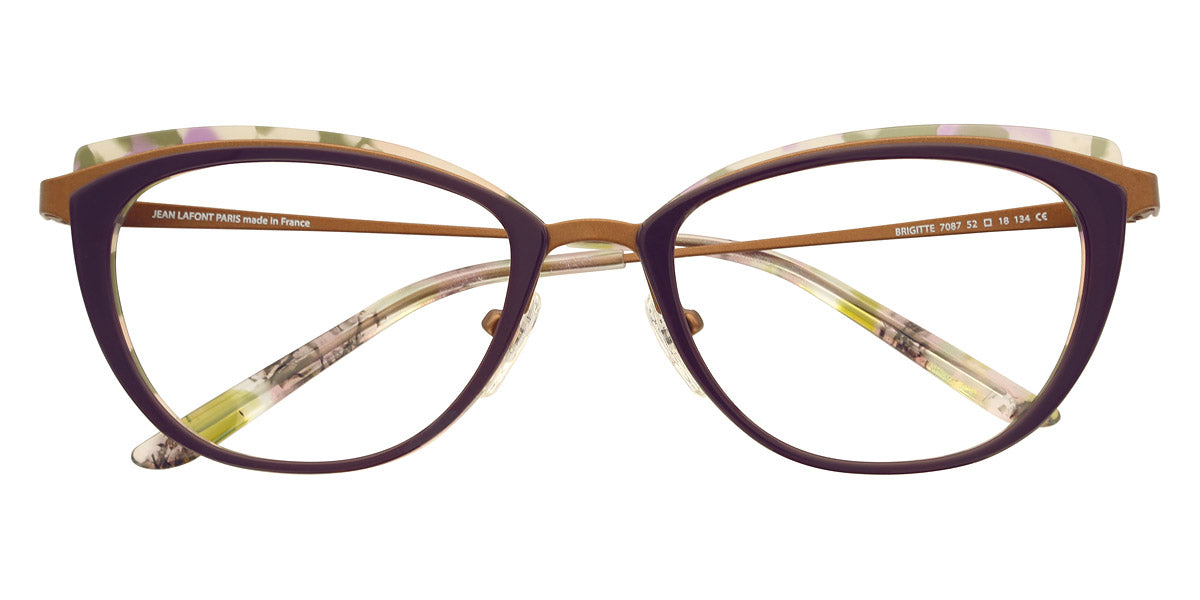 Lafont® Brigitte LAF BRIGITTE 7087 52 - Purple 7087 Eyeglasses