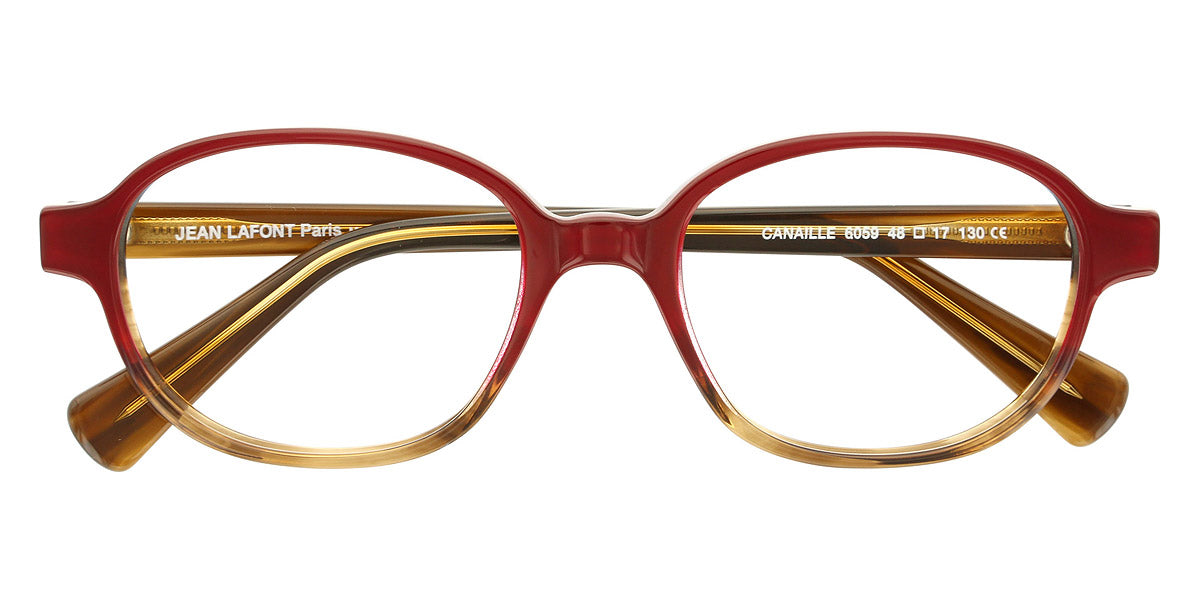 Lafont® Canaille LAF CANAILLE 6059 48 - Red 6059 Eyeglasses