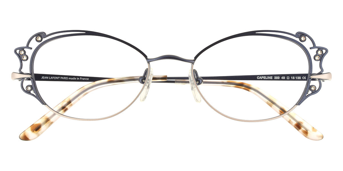 Lafont® Capeline LAF CAPELINE 389S 49 - Blue 389S Eyeglasses